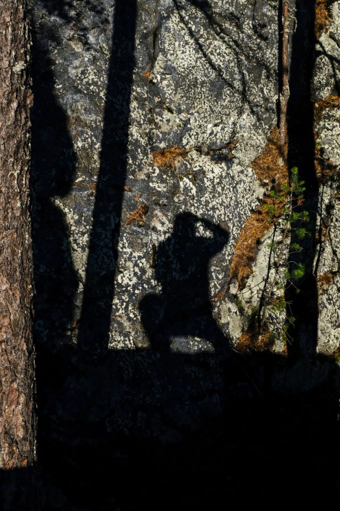 omakuva varjo kivessa self portrait shadow rock-2